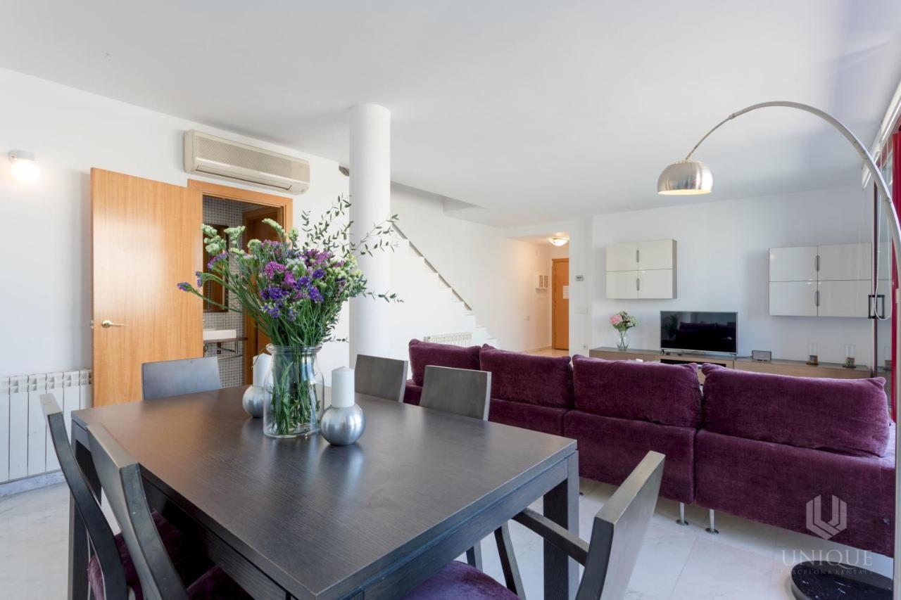 Unique Rentals - Stylish Seafront Duplex Barselona Dış mekan fotoğraf